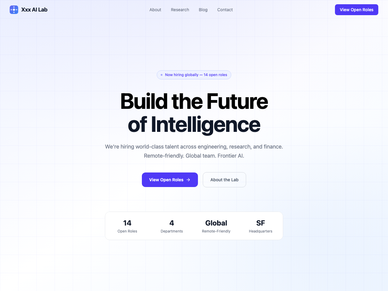 Nova AI Careers preview